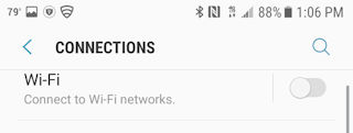 Turn on WiFi